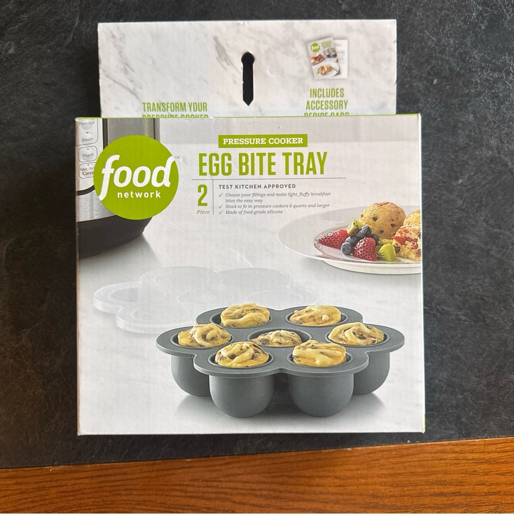 The Food Network™ 2 Piece Egg Bite Tray For Pressure Cooker BRAND NEW